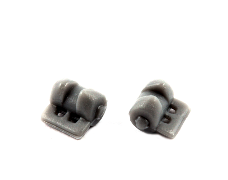 BARRILES DE ROTACION GRIS PAQ 100 PIEZAS